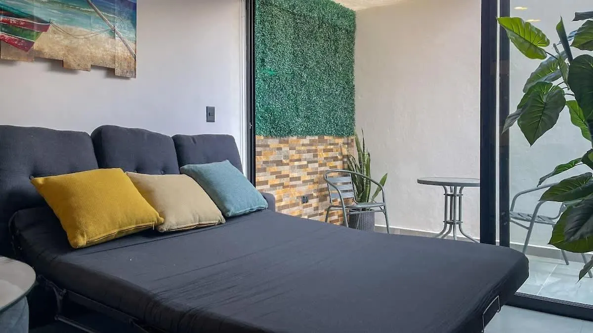 شقة Departamento Con Alberca A 4 Cuadras De Playa - Tulum 2B ماساتلان